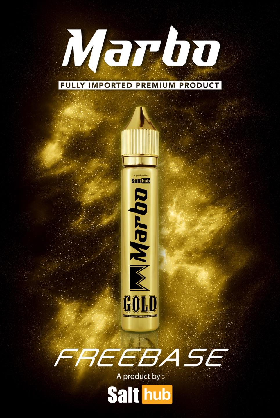 Salt Hub Marbo Gold Freebase